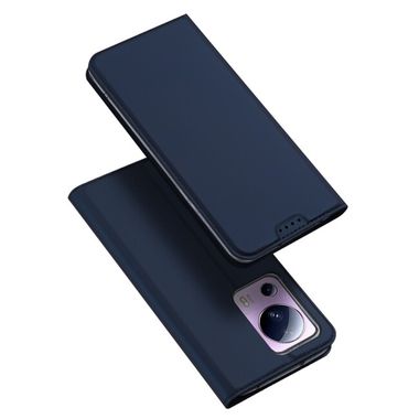 Peňaženkové kožené puzdro DUX DUCIS na Xiaomi 12 Lite – Modrá