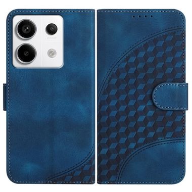 Peňaženkové kožené puzdro Elephant na Xiaomi Redmi Note 13 Pro - Kráľovská modrá