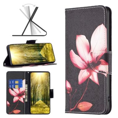Peňaženkové kožené puzdro LEATHER na Xiaomi 12 Lite – Lotos