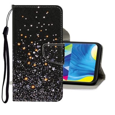 Peňaženkové kožené puzdro na Samsung Galaxy A31 - Starry Sky