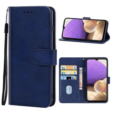 Peňaženkové kožené puzdro na Samsung Galaxy A33 5G - Modrá