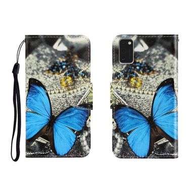 Peňaženkové kožené puzdro na Samsung Galaxy A41 - A Butterfly