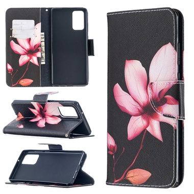 Peňaženkové kožené puzdro na Samsung Galaxy Note 20 - Lotus