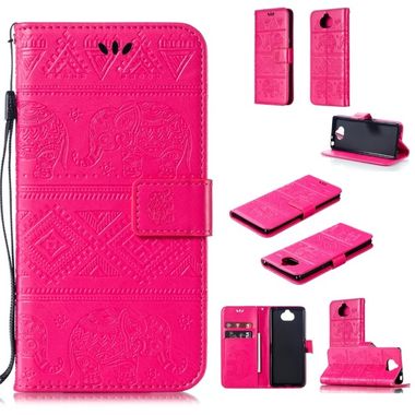 Peňaženkové kožené puzdro na Sony Xperia 10 - Rose Red