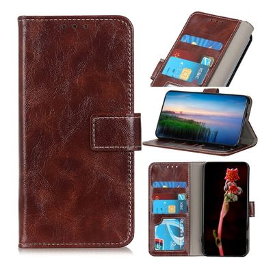 Peňaženkové kožené puzdro na Sony Xperia L4 - brown