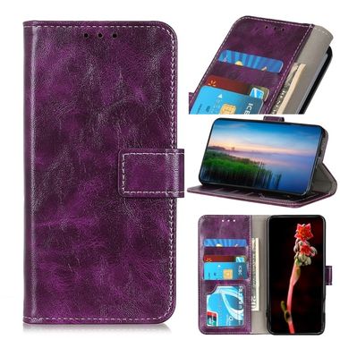 Peňaženkové kožené puzdro na Sony Xperia L4 - purple