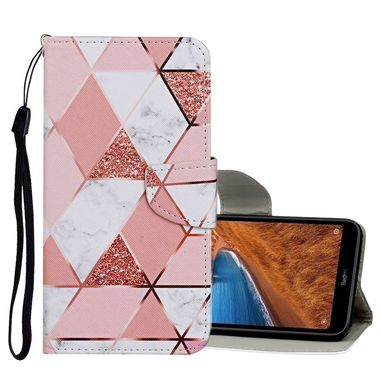 Peňaženkové kožené puzdro na Xiaomi Redmi 8 - Marble