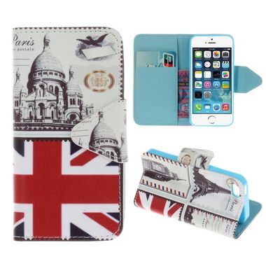 Peňaženkové puzdro British Flag na iPhone 5/5s