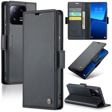 Peňaženkové puzdro CaseMe na Xiaomi 13 Pro - čierna