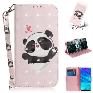 Peňaženkové puzdro Coloured Drawing na Huawei P Smart (2019) / Honor 10 Lite-Love Bear