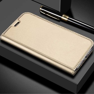 Peňaženkové puzdro DZGOGO na ASUS Zenfone 5- zlatá
