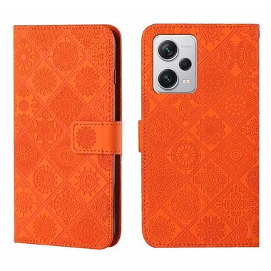 Peňaženkové puzdro Ethnic na Xiaomi Redmi Note 12 Pro 5G – Oranžová