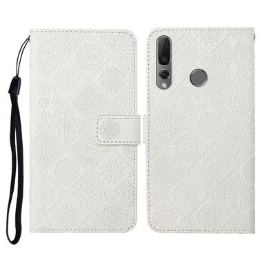 Peňaženkové puzdro ETHNIC STYLE na Huawei P Smart Z - biela