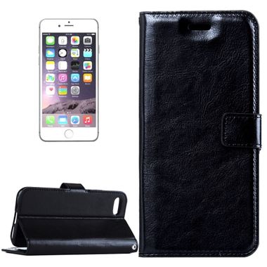 Peňaženkové puzdro Horse na iPhone 7 Plus / iPhone 8 Plus - čierna