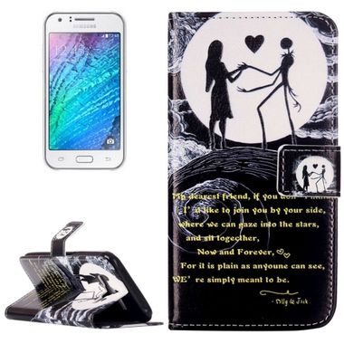 Peňaženkové púzdro Lovers on the Moon na Samsung Galaxy J5