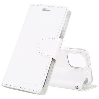 Peňaženkové púzdro Mercury na iPhone 11- biela