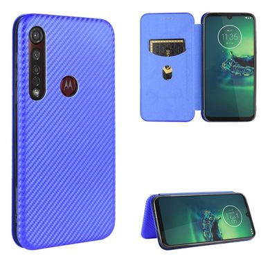 Peňaženkové puzdro na Motorola Moto G8 Plus - Modrá