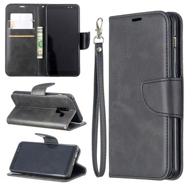 Peňaženkové puzdro na Samsung Galaxy A8(2018) - Čierna