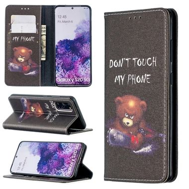 Peňaženkové puzdro na Samsung Galaxy S20 - Bear
