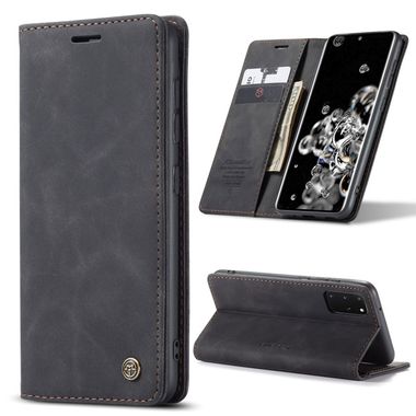 Peňaženkové puzdro na Samsung S20+ CaseMe Multifunctional-čierná