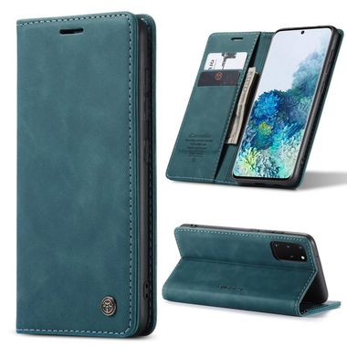 Peňaženkové puzdro na Samsung S20+ CaseMe Multifunctional-modrá