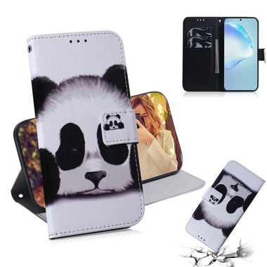 Peňaženkové puzdro na Samsung S20+ Combined Pattern - Panda