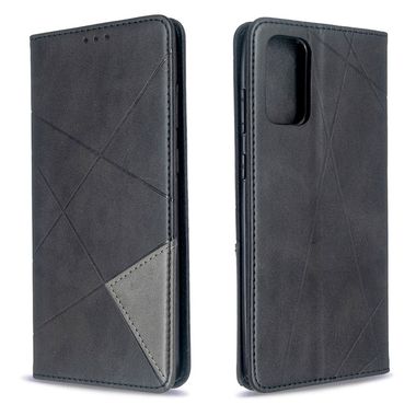 Peňaženkové puzdro na Samsung S20+ Rhombus -čierna