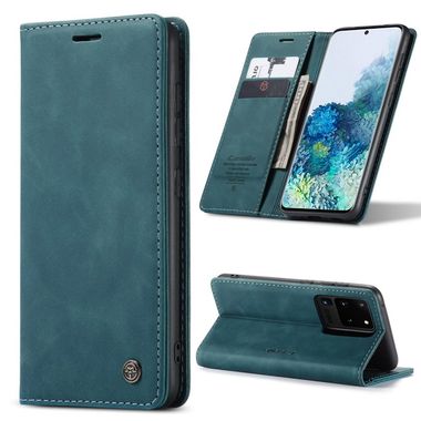 Peňaženkové puzdro na Samsung S20 Ultra - CaseMe Multifunctional-modrá