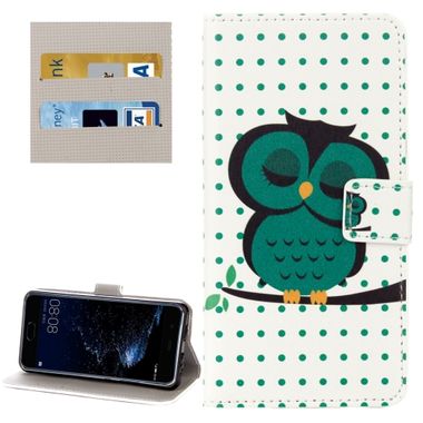 Peňaženkové puzdro Owls na Huawei P10