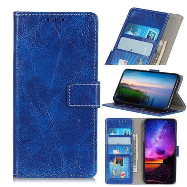 Peňaženkové puzdro Retro na Samsung Galaxy A20e - modrá