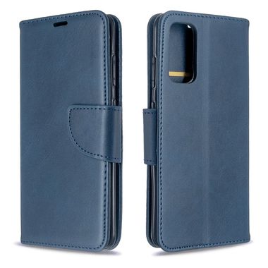 Peňaženkové puzdro na Samsung Galaxy S20 - Retro - modrá