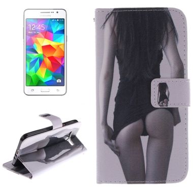 Peňaženkové puzdro Sexy Girl na Samsung Galaxy Grand Prime
