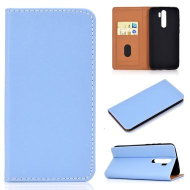 Peňaženkové puzdro Flip Leather na Xiaomi Redmi Note 8 Pro - modrá