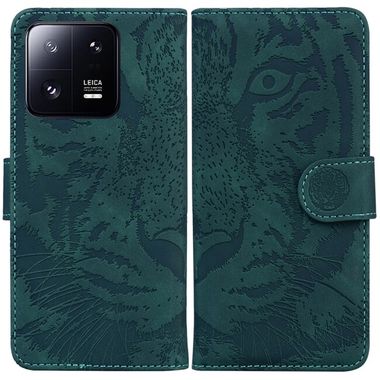 Peňaženkové puzdro Tiger na Xiaomi 13 Pro - Zelená