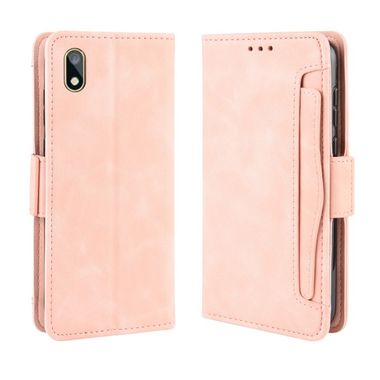 Peňaženkové puzdro Wallet Style na Huawei Y5 (2019) - ružová