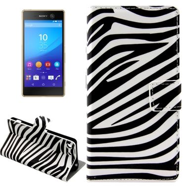Peňaženkové puzdro Zebra na Sony Xperia M5