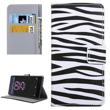 Peňaženkové púzdro Zebra na Sony Xperia X