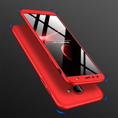 Plastové puzdro GKK na Samsung Galaxy J4+ - červená