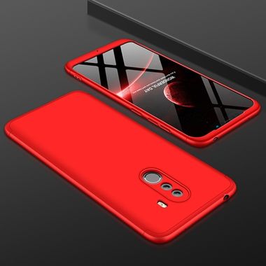 Plastové puzdro GKK na Xiaomi Poco F1- červená