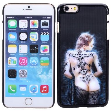 Plastový kryt 3D Tatto Naked Girl na iPhone 6 Plus