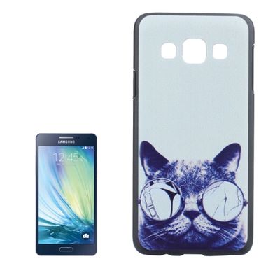 Plastový kryt Cat In Glasses na Samsung Galaxy A3