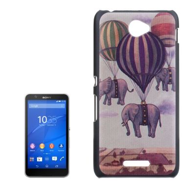 Plastový kryt Elephant and Balloon na Sony Xperia E4