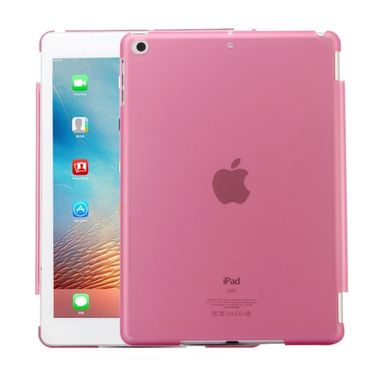 Plastový kryt Frosted na iPad 2017 9.7 - rúžová