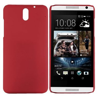Plastový kryt Frosted Surface na HTC Desire 610 - červená