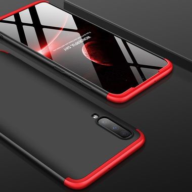 Plastový kryt GKK na Samsung Galaxy A70- Black Red