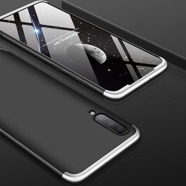 Plastový kryt GKK na Samsung Galaxy A70- Black Silver