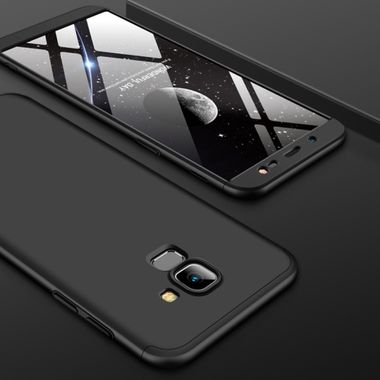 Plastový kryt Hybrid Acrylic na Samsung Galaxy J6- čierna
