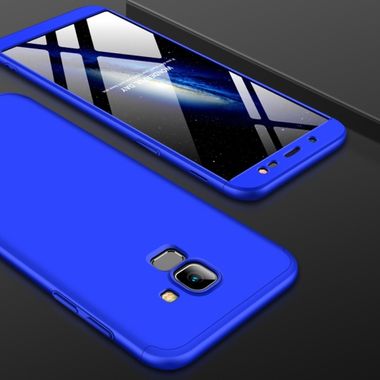 Plastový kryt Hybrid Acrylic na Samsung Galaxy J6- modrá