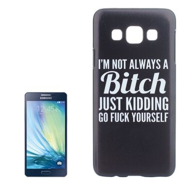 Plastový kryt I Am Not Always A Bitch na Samsung Galaxy A3