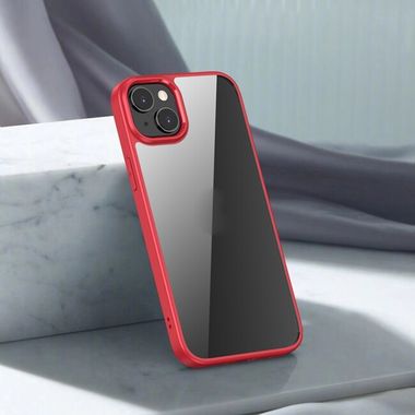 Plastový kryt iPAKY na iPhone 14 – Červená